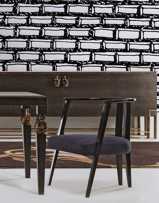 Полукресло GRIFONI HOME DESIGN SCULTURE D040