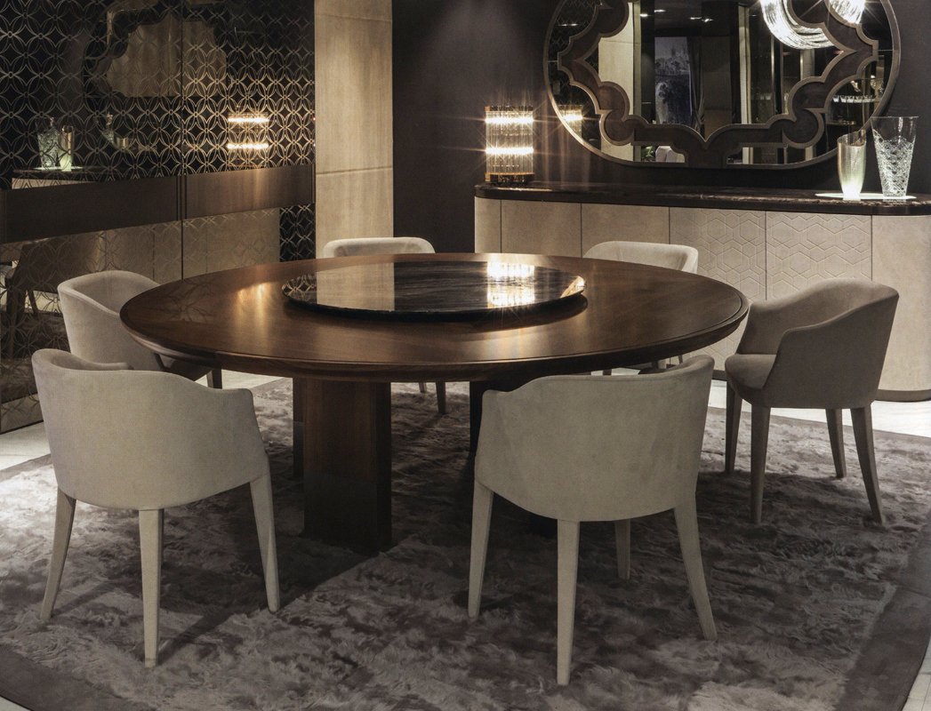 Стол LONGHI EDWARD T 135 Rotondo